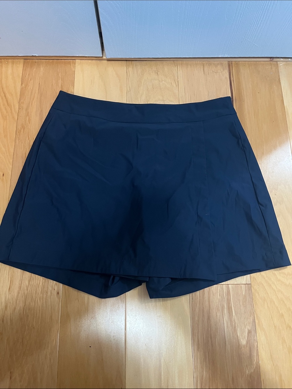 Spanx NavyWomen's Athletic Skort with Built-In Shorts